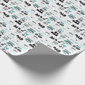 Tasse des Vaters Geschenkpapier