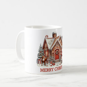 Tasse des Weihnachtshauses