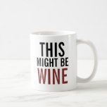 Tasse des Weinlover-Kaffees<br><div class="desc">Einige von uns Liebe Kaffee,  einige von uns Liebe Wein,  und einige von uns sind gleich mit beidem infiziert! Ob Sie sich für ein warmes,  koffeiniertes Getränk oder ein gekühltes Traubensaft entscheiden,  diese Tasse wird Ihnen alles servieren.</div>