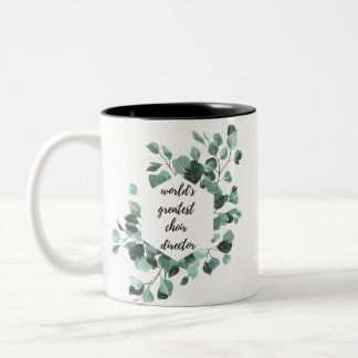 Tasse des weltgrößten Chordirektors