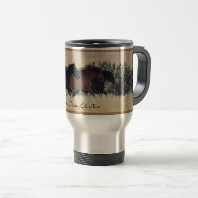 Tasse des wilden Pferdes (VorderseiteRechts)