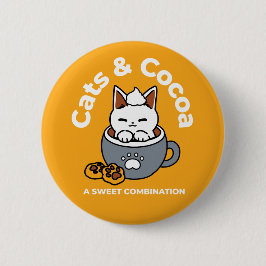 Tasse-Design für Ferien mit gemütlichen Cat- und P Button