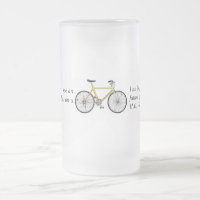 Tasse d'espoir de bicyclette