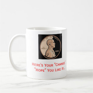 Tasse d'espoir et de changement