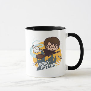 Tasse Dessin Harry et Hedwig Flying