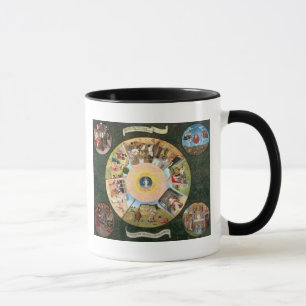 Tasse Dessus de table des sept péchés mortels