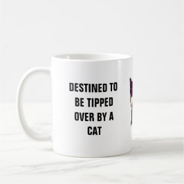 Tasse Destiné à être incliné plus de par le chat