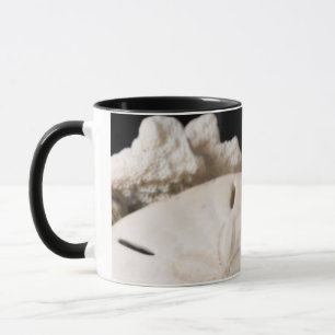 Tasse Détail de coquillages du monde entier