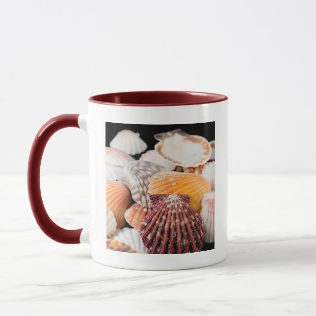 Tasse Détail Des Coquillages Du Monde Entier 2 (Gauche)