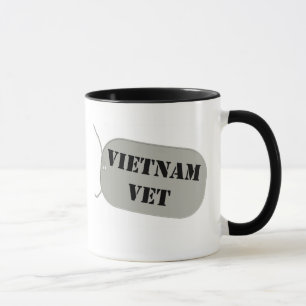 Tasse d'étiquette de vétérinaire du Vietnam
