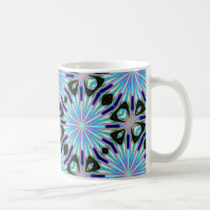 tasse d'étoile bleue de 12 points