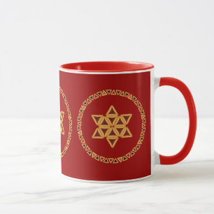 Tasse d'étoile de David de Hamentashen