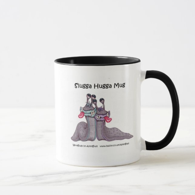 Tasse d'étreinte de WereSlug - Slugga Hugga (Droite)