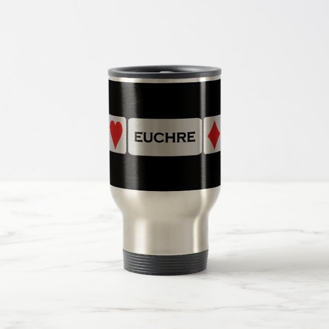 Tasse d'Euchre - choisissez le style et la couleur (Centre)