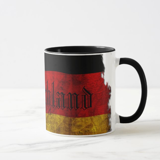 Tasse Deutsch Flagge - Vintage... (Droite)
