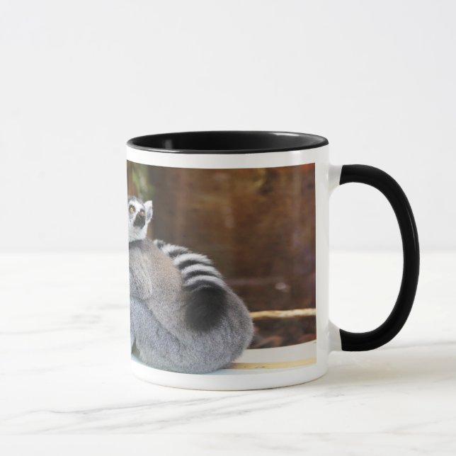 Tasse Deux petits lémuriens (Droite)