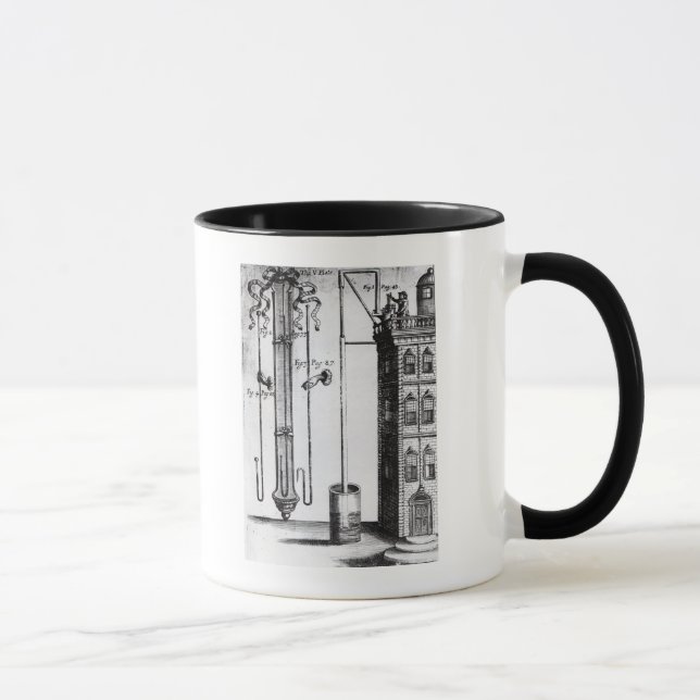 Tasse Développement de Robert Boyle de la pompe à eau (Droite)