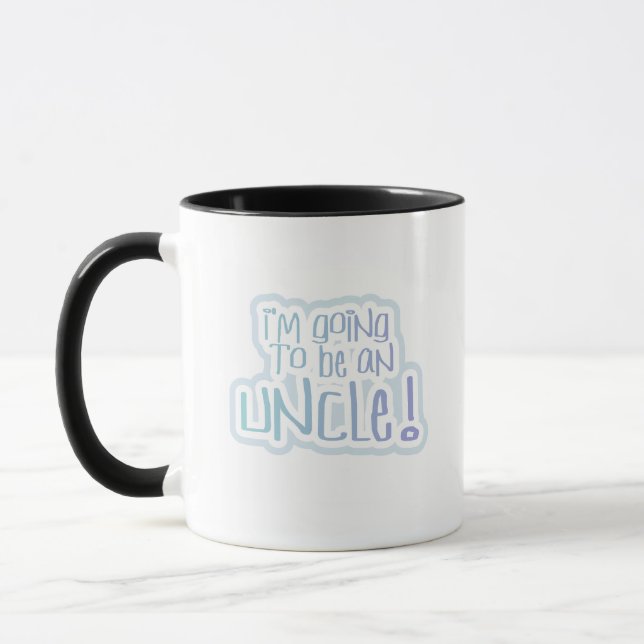 Tasse Devenir un Tshirt et un Cadeau à l'oncle (Gauche)