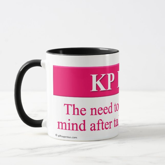 Tasse Devoir de cuisine de portion (Gauche)