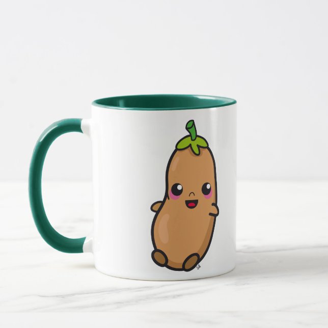 Tasse d'haricot de Kawaii (Gauche)