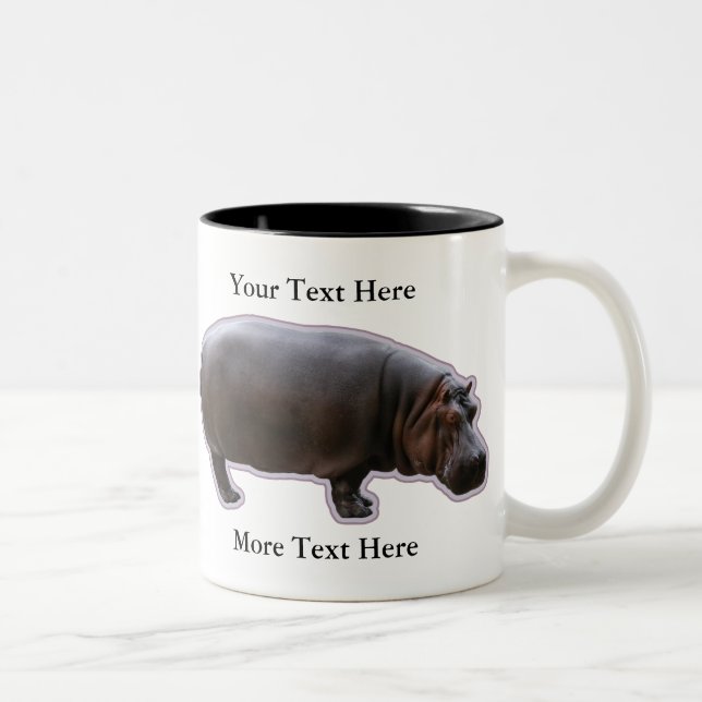 Tasse d'hippopotame (Droit)