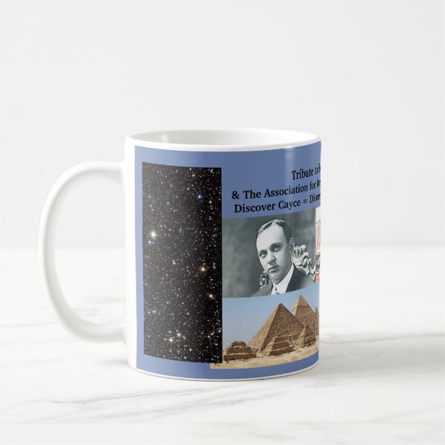 Tasse d'hommage : Edgar Cayce 1877-1945 (Gauche)