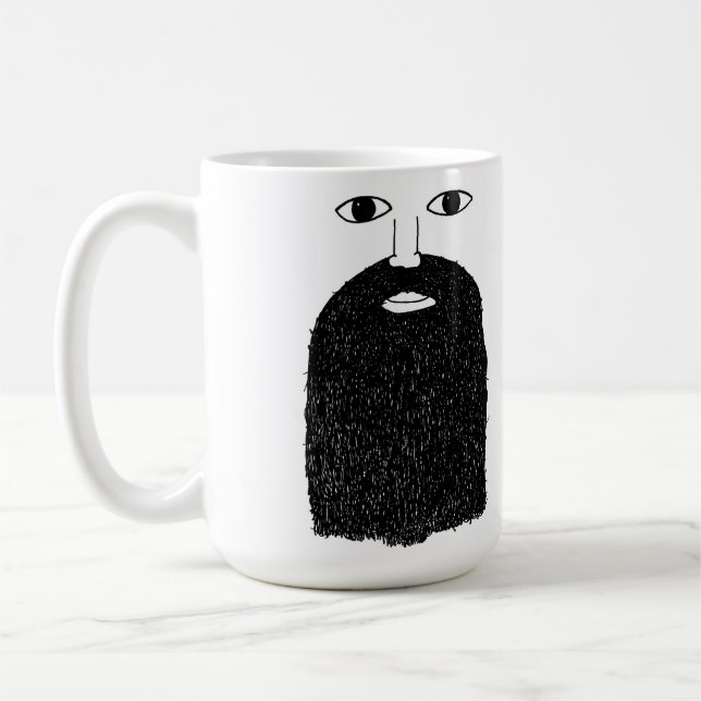 Tasse d'homme de barbe (Gauche)