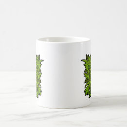Tasse d'homme vert
