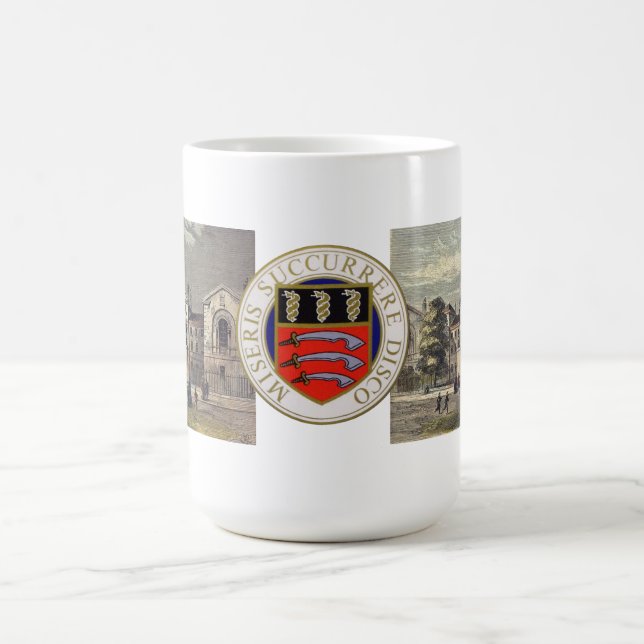 Tasse d'hôpital de Middlesex (couleur et insigne) (Centre)