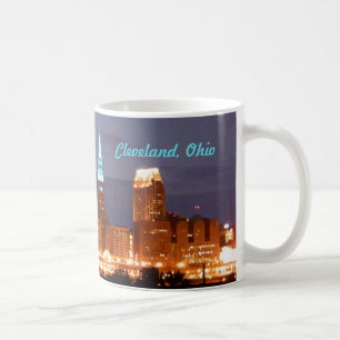 Tasse d'horizon de bleus de Cleveland