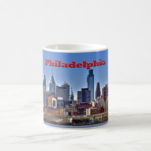 Tasse d'horizon de Philadelphie "HDR"