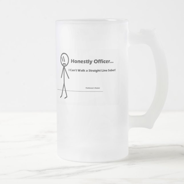 Tasse d'humour de Parkinson (Droit)