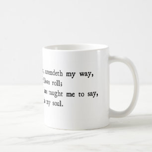Tasse d'hymne - elle est bien avec mon âme