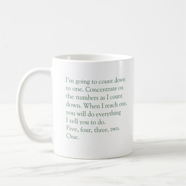 Tasse d'hypnose de bureau (Gauche)