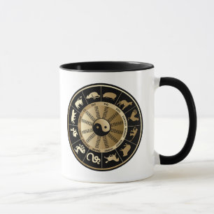 Tasse Diagramme chinois de zodiaque - année du dragon