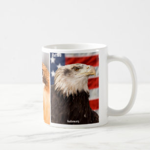 Tasse, die Hoo Hafen-Raubvögel kennzeichnet Kaffeetasse