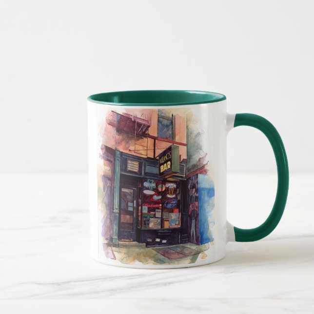 Tasse, die New York City feinste alte Stangen Tasse (Rechts)