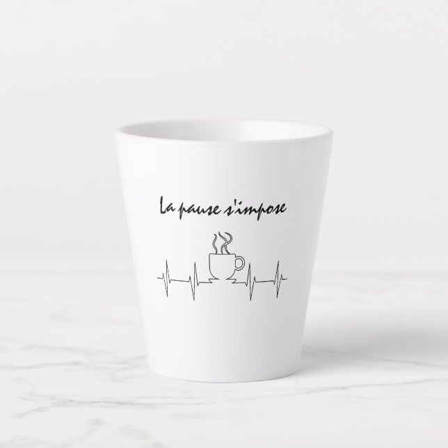 Tasse Die Pause ist notwendig (Vorderseite)