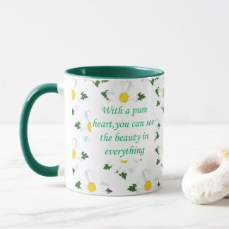 Tasse "Die Schönheit der Reinheit"