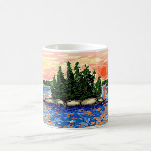 Tasse "d'île du Maine"