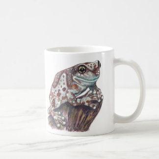 Tasse d'illustration de grenouille de lait