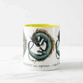 Tasse d'imaginaire de dragon de matin
