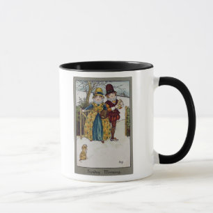 Tasse Dimanche matin, carte victorienne