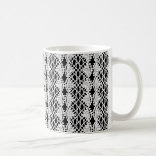 Tasse d'impression de dentelle