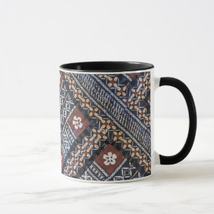 Tasse d'impression de tissu de Tapa des Fidji