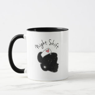 Tasse d'infirmière de nuit