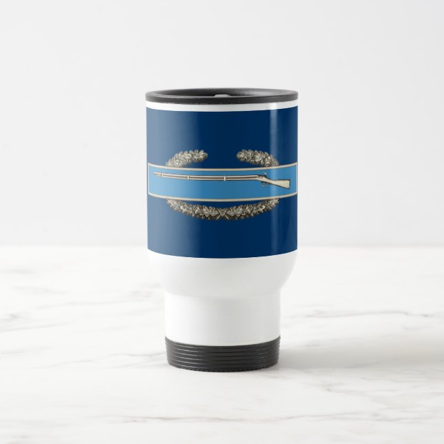 Tasse d'insigne de soldat d'infanterie de combat (Centre)