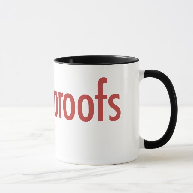 Tasse d'Instaproofs - grand logo (Droite)
