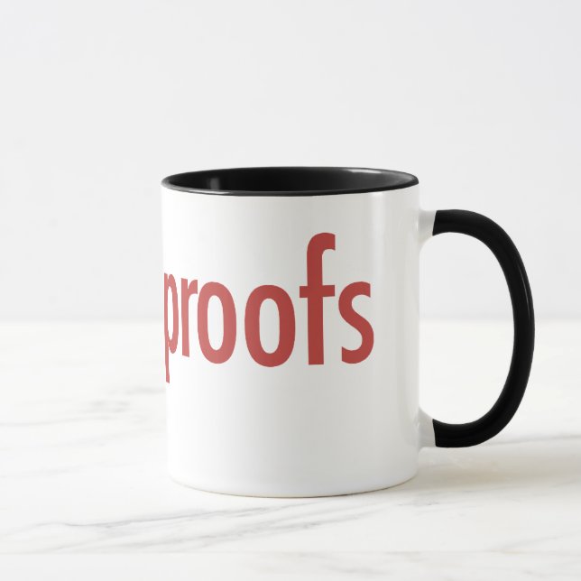 Tasse d'Instaproofs - grand logo (Droite)