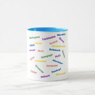 Tasse d'insultes en yiddish